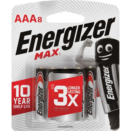 Energizer Max AAA Batteries - 8 Pack for Reliable Power-Auzzi Store