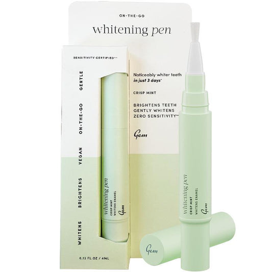 Gem Whitening Pen - Crisp Mint 4ml - Auzzistore