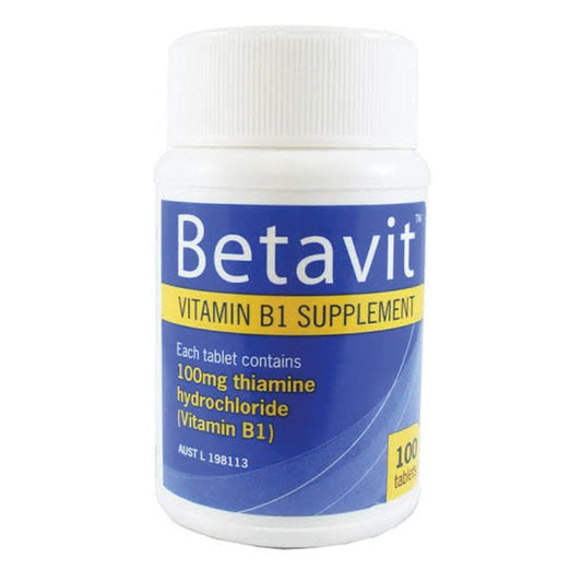 Betavit 100mg Vitamin Tablets - 100 Tablets