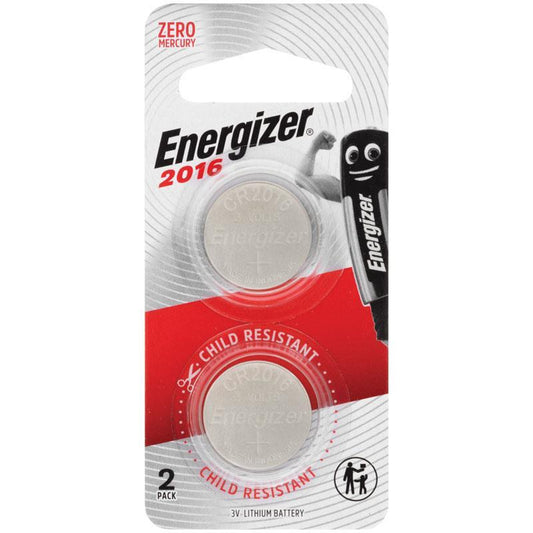 Energizer CR2016 Battery - 2 Pack for Reliable Power-Auzzi Store
