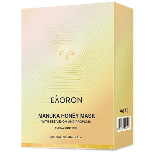 Eaoron Manuka Honey Mask - 8 x 10ml Capsules for Hydration - Auzzi Store