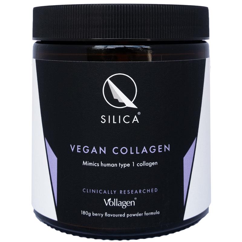 Qsilica Vegan Collagen 180g Powder - Plant-Based Amino Acid Complex