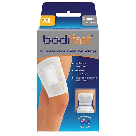 Bodifast Tubular Retention Bandage - 10cm x 2m - Yellow - Auzzi Store