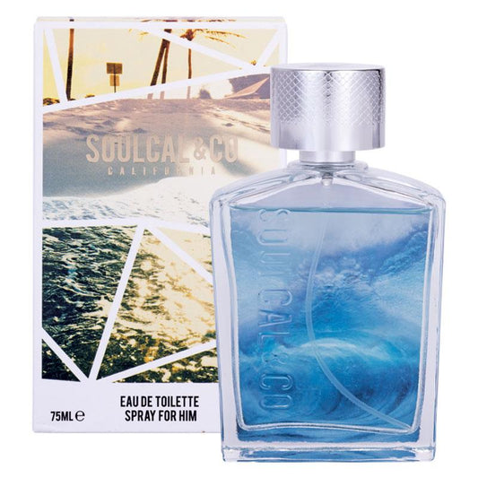 SoulCal & Co for Him Blue Eau de Toilette 75ml - Auzzistore