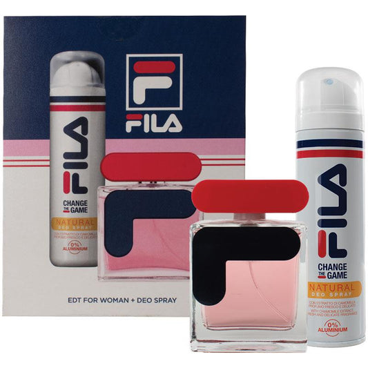 Fila Power F Woman Eau De Toilette 100ml - 2 Piece Gift Set - Auzzistore