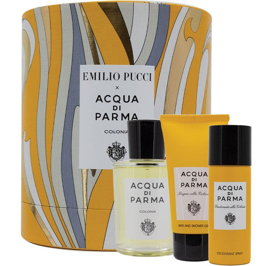 Acqua Di Parma Colonia Eau De Cologne 100ml 3 Piece Set - Auzzistore