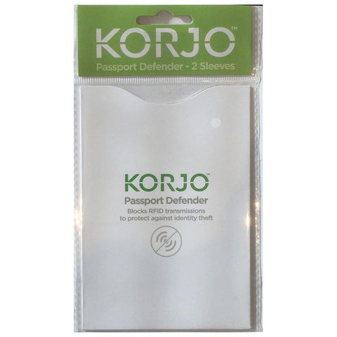 Korjo Passport Defender - 2 Sleeves for Travel Security-Auzzi Store