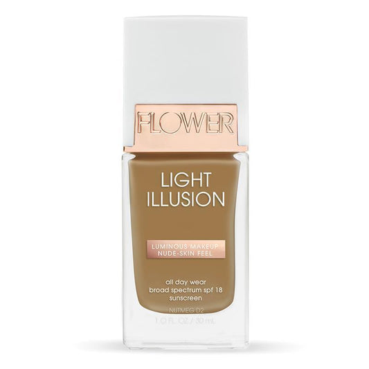 Flower Light Illusion Liquid Foundation Nutmeg - Auzzistore