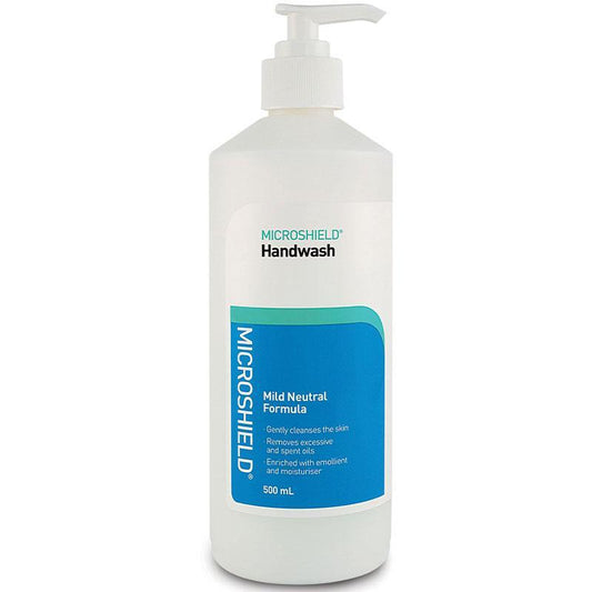 Microshield Handwash Pump 500ml - Gentle & Effective Clean-Auzzi Store