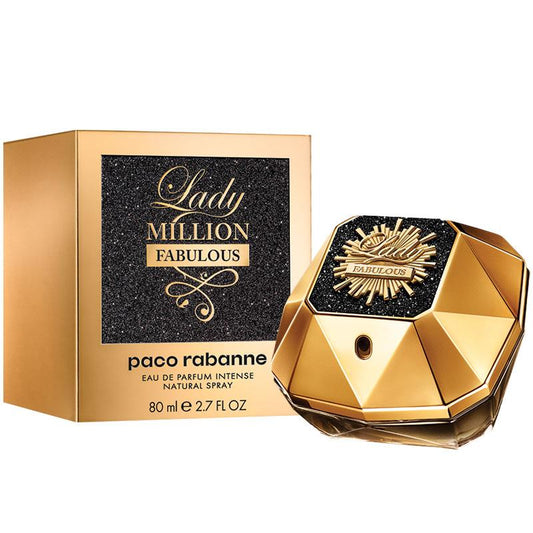 Paco Rabanne Lady Million Fabulous Intense Eau de Parfum 80ml - A Luxurious Fragrance Experience - Auzzistore