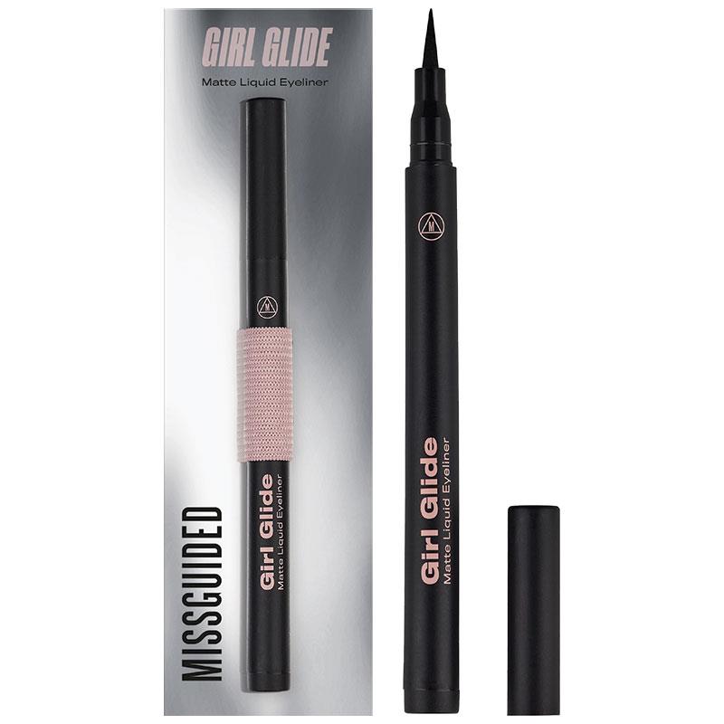 MissGuided Girl Glide Liquid Eyeliner Black Matte