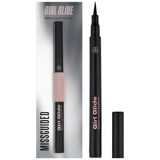 MissGuided Girl Glide Liquid Eyeliner Black Matte