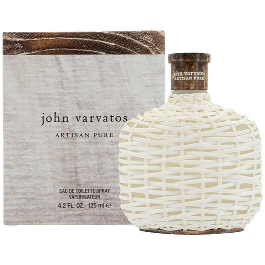 John Varvatos Artisan Pure Eau de Toilette 125ml - Crisp Citrus Woody Fragrance - Auzzistore