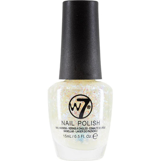 W7 Nail Polish 89A White Wedding