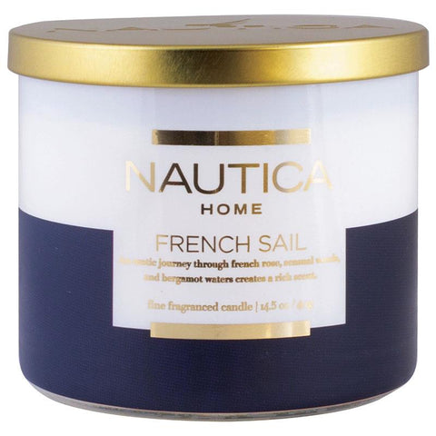 Nautica Home French Sail Candle 411g - A Touch of Elegance - Auzzistore