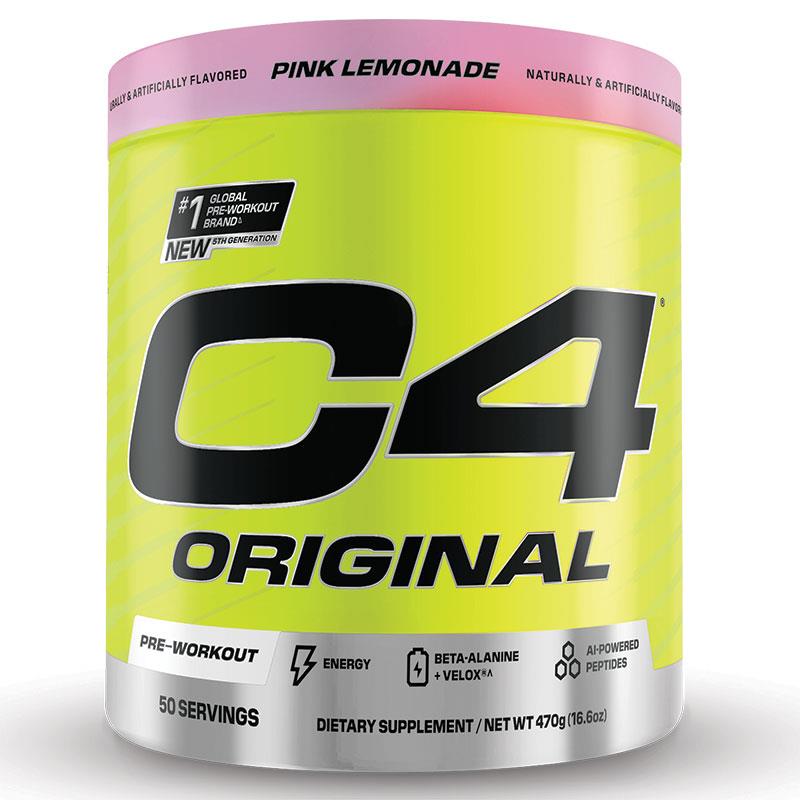 Cellucor C4 Original Pink Lemonade Pre-Workout Powder - 50 Serves-Auzzi Store