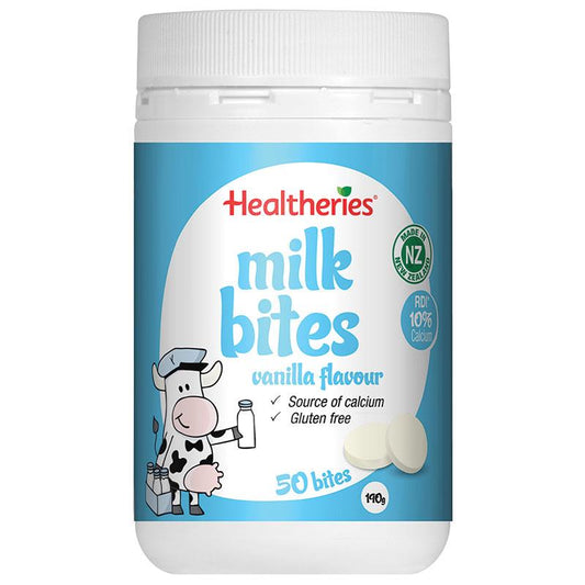 Healtheries Goat Milk Bites Vanilla, 50 Pack, 190g, Gluten Free