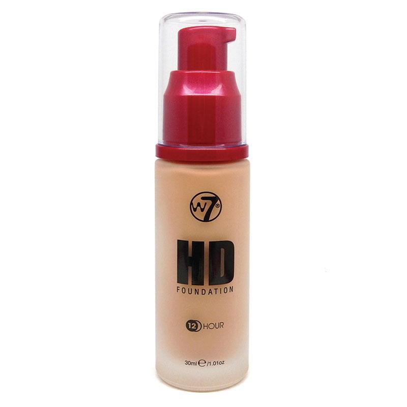W7 HD Foundation Natural Beige