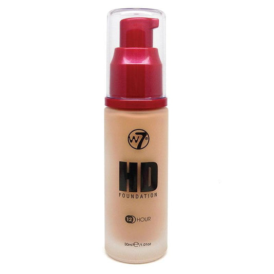 W7 HD Foundation Natural Beige