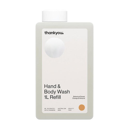 Thankyou Sweet Orange & Almond Hand & Body Wash Refill - 1L