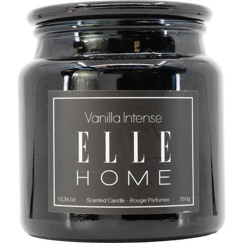 Elle Candle Vanilla Intense - 350g of Rich Aroma - Auzzistore