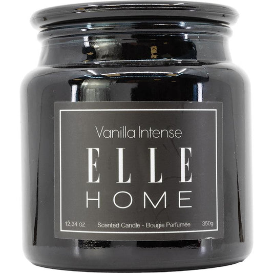 Elle Candle Vanilla Intense - 350g of Rich Aroma