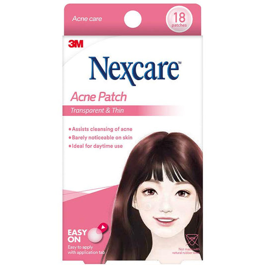 Nexcare Acne Patch Transparent & Thin - 18 Pack