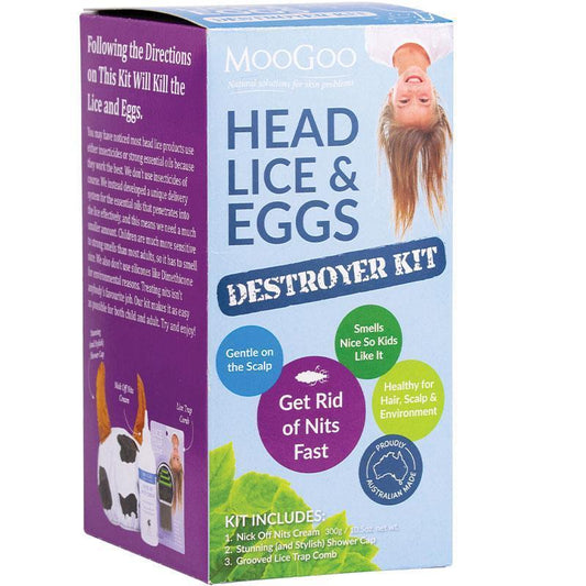 MooGoo Head Lice & Egg Destroyer Kit