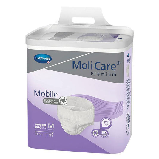 MoliCare Premium Mobile 8D Medium Pull-Up Pants, 14-Pieces – view 2