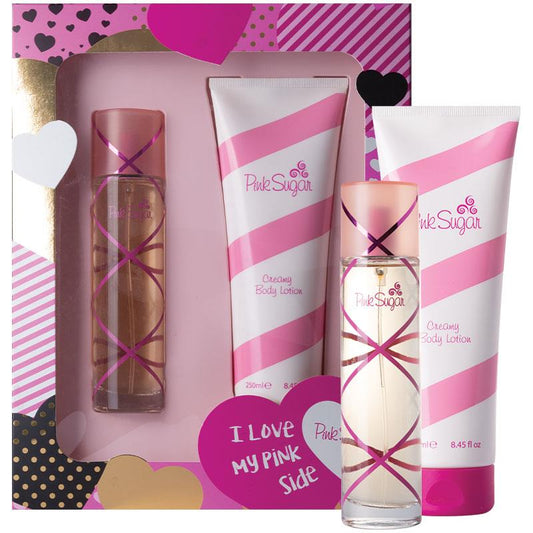 Pink Sugar Eau de Toilette 100ml - 2 Piece Set - Auzzistore