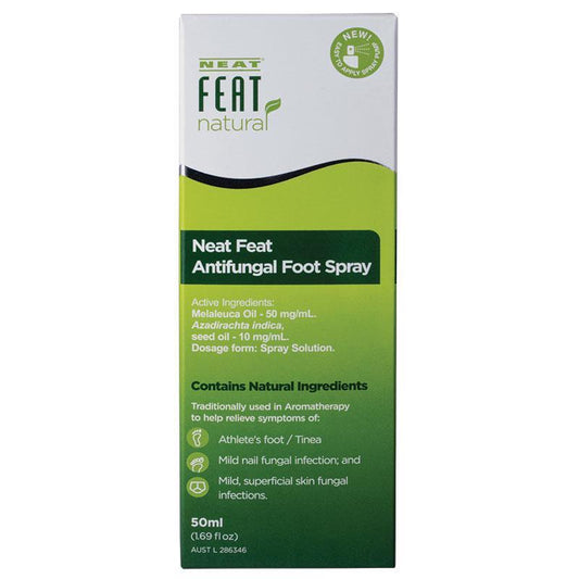 Neat Feat Antifungal Foot Spray - 50ml - Auzzi Store