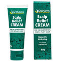 Grahams Scalp Relief Cream 60g - Natural Relief for Dry, Itchy Scalps