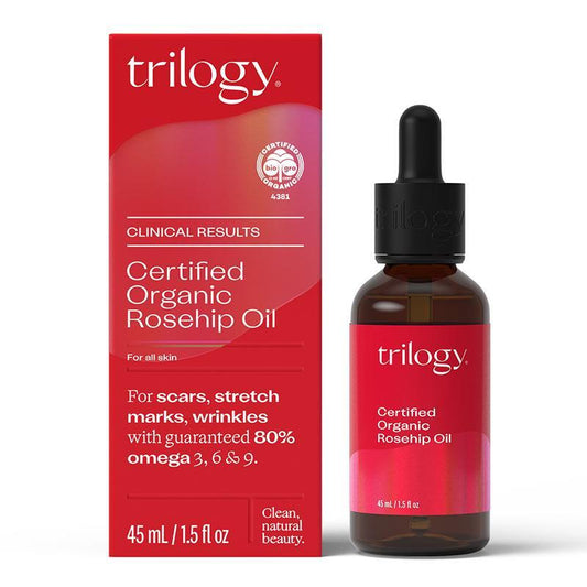 Trilogy Rosehip Oil 45ml - Pure Cold-Pressed Skin Elixir-Auzzi Store