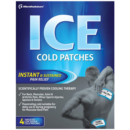 ICE Cold Patches - 4 Pack for Pain Relief - Auzzi Store