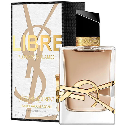 Yves Saint Laurent Libre Flowers & Flames Eau de Parfum Florale 50ml - Auzzistore