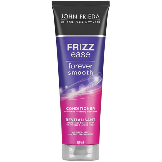 John Frieda Frizz Ease Forever Smooth Conditioner 250ml - Anti-Frizz Formula-Auzzi Store
