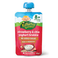 Raffertys Garden Strawberry & Chia Yoghurt Brekkie 120g - Healthy Breakfast for Babies
