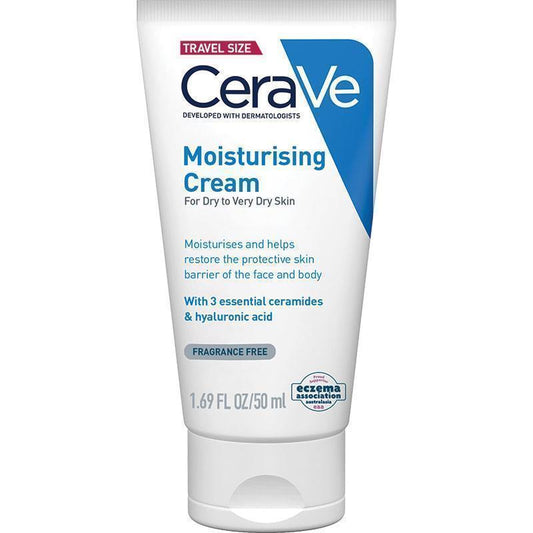 CeraVe Moisturising Cream 50ml - Deep Hydration for All Skin Types