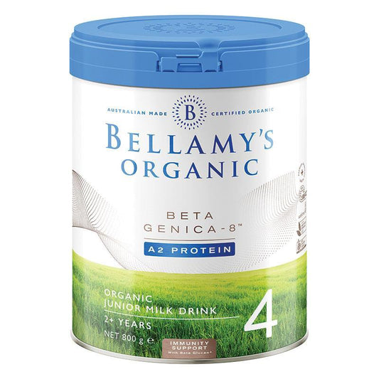 Bellamy's Organic Beta Genica-8 Step 4 Junior Milk Drink 800g
