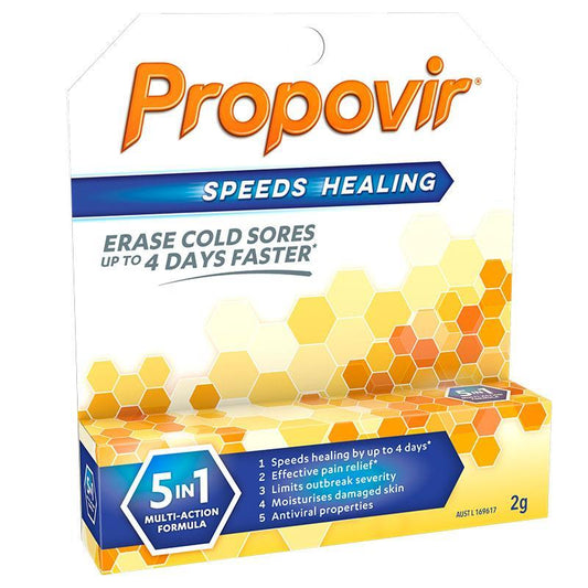 Propovir Cold Sore Ointment 2g - Natural Healing for Cold Sores-Auzzi Store