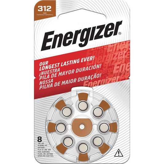 Energizer Hearing Aid AZ12 - 8 Pack-Auzzi Store