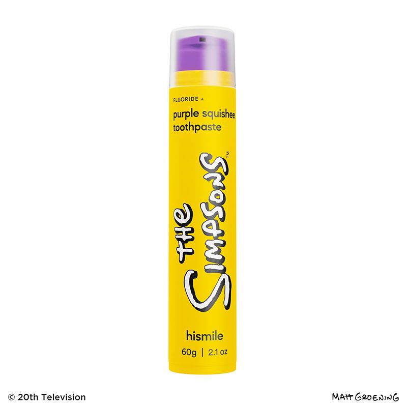 Hismile Toothpaste - The Simpsons Purple Squishee 60g – Auzzi Store