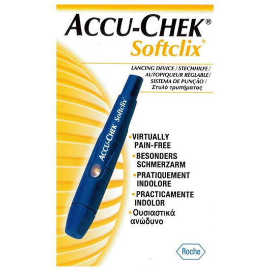 Accu-Chek Softclix Lancing Device - Pain-Free Blood Glucose Testing-Auzzi Store