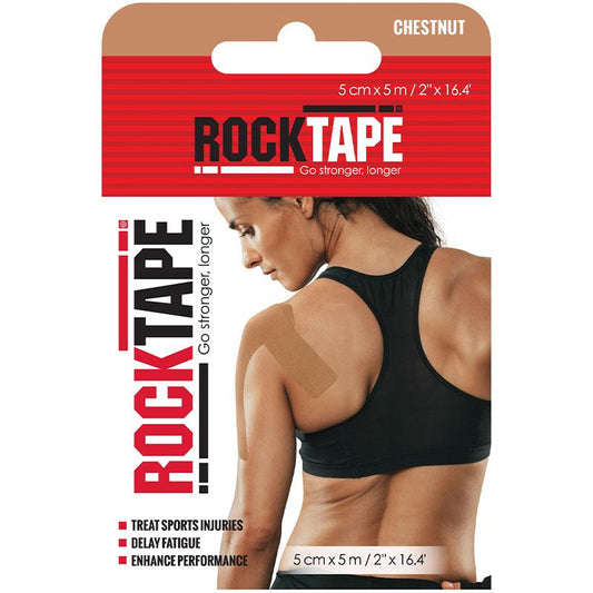 Rocktape Kinesiology Tape - Chestnut 5cm x 5m