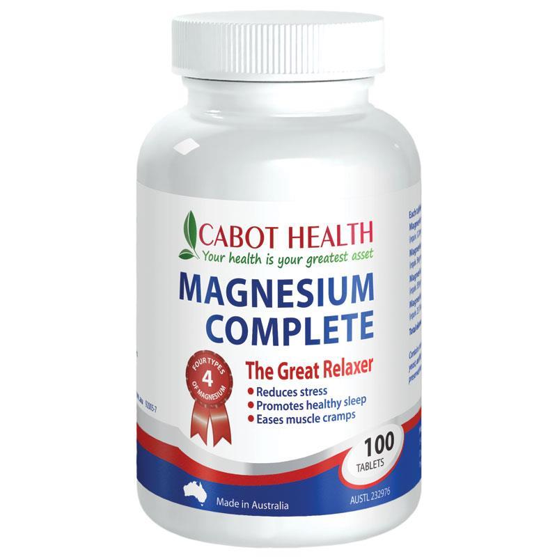 Cabot Health HD Magnesium Complete - 100 Tablets-Auzzi Store
