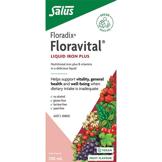 Floradix Floravital Liquid Iron Plus - 250ml