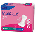 Molicare Lady Premium 14-Pack Pads for Light Incontinence Protection