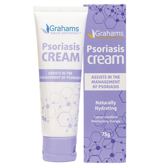 Grahams Natural Psoriasis Cream 75g - Hydrating Relief for Mild Psoriasis - Auzzi Store