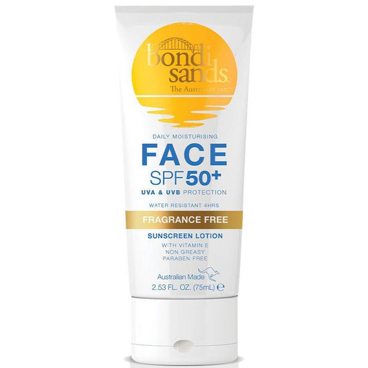 Bondi Sands Daily Moisturising Face SPF 50+ Sunscreen Lotion - 75ml - Auzzi Store