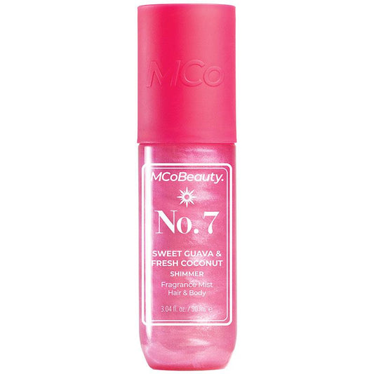 MCoBeauty Sweet Guava & Fresh Coconut Shimmer No.7 Fragrance Hair & Body Mist 90ml - Refreshing Scent